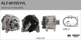 VALEO ALF401551VL - ALT NUEVO ORIG. VALEO Type 12V 140Amp PFR6