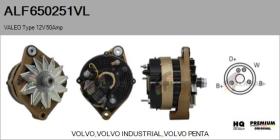  ALF650251VL - ALT NUEVO ORIG. VALEO Type 12V 50Amp