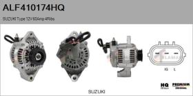 HQ ALF410174HQ - ALT NUEVO SUZUKI Type 12V 60Amp PR4