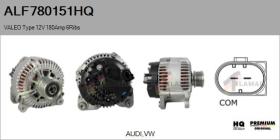 HQ ALF780151HQ - ALT NUEVO VALEO Type 12V 180Amp PFR6