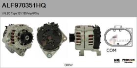 HQ ALF970351HQ - ALT NUEVO VALEO Type 12V 180Amp PR6