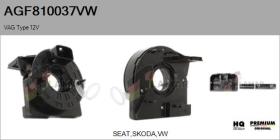 VW AGF810037VW - Anillo Airbag VAG