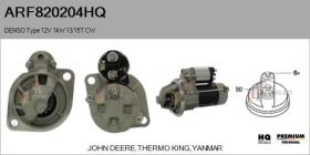 HQ ARF820204HQ - ARR NUEVO DENSO Type 12V 1,00kW 13/15T CW