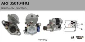 HQ ARF350104HQ - ARR NUEVO DENSO Type 12V 1,20kW 13T CCW