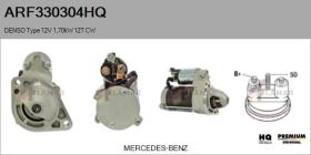 HQ ARF330304HQ - ARR NUEVO DENSO Type 12V 1,70kW 12T CW