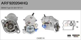 HQ ARF920204HQ - ARR NUEVO DENSO Type 12V 2,00kW 10T CW