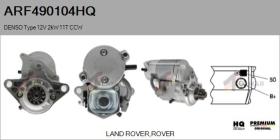 HQ ARF490104HQ - ARR NUEVO DENSO Type 12V 2,00kW 11T CCW