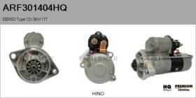 HQ ARF301404HQ - ARR NUEVO DENSO Type 12V 3,00kW 11T