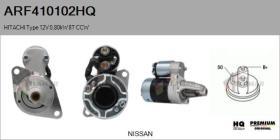 HQ ARF410102HQ - ARR NUEVO HITACHI Type 12V 0,80kW 8T CCW