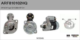 HQ ARF810102HQ - ARR NUEVO HITACHI Type 12V 0,80kW 8T CW