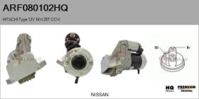 HQ ARF080102HQ - ARR NUEVO HITACHI Type 12V 1,00kW 25T CCW