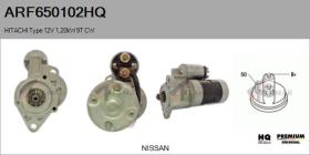 HQ ARF650102HQ - ARR NUEVO HITACHI Type 12V 1,20kW 9T CW