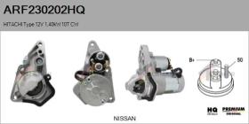 HQ ARF230202HQ - ARR NUEVO HITACHI Type 12V 1,40kW 10T CW