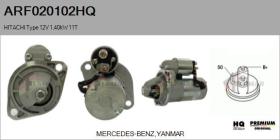  ARF020102HQ - ARR NUEVO HITACHI Type 12V 1,40kW 11T