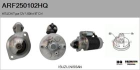 HQ ARF250102HQ - ARR NUEVO HITACHI Type 12V 1,60kW 9T CW