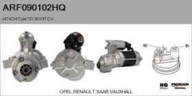 HQ ARF090102HQ - ARR NUEVO HITACHI Type 12V 2,00kW 9T CW