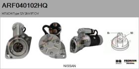 HQ ARF040102HQ - ARR NUEVO HITACHI Type 12V 2,00kW 9T CW