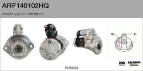 HQ ARF140102HQ - ARR NUEVO HITACHI Type 12V 2,20kW 9T CW