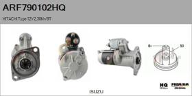 HQ ARF790102HQ - ARR NUEVO HITACHI Type 12V 2,30kW 9T