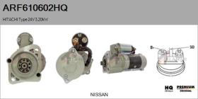 HQ ARF610602HQ - ARR NUEVO HITACHI Type 24V 3,20kW