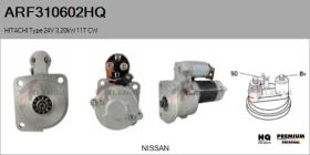 HQ ARF310602HQ - ARR NUEVO HITACHI Type 24V 3,20kW 11T CW