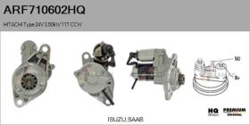  ARF710602HQ - ARR NUEVO HITACHI Type 24V 3,50kW 11T CCW