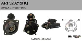 HQ ARF520212HQ - ARR NUEVO LETRIKA Type 12V 4,20kW 10T CW