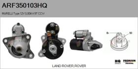 HQ ARF350103HQ - ARR NUEVO MARELLI Type 12V 0,80kW 9T CCW