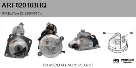 HQ ARF020103HQ - ARR NUEVO MARELLI Type 12V 2,60kW 9T CW