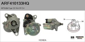 HQ ARF410133HQ - ARR NUEVO MITSUBA Type 12V 1,00kW 9T CW