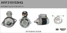 HQ ARF210153HQ - ARR NUEVO MITSUBISHI Type 12V 0,70kW 8/9T CW