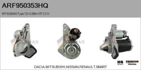 HQ ARF950353HQ - ARR NUEVO MITSUBISHI Type 12V 0,80kW 9T CCW