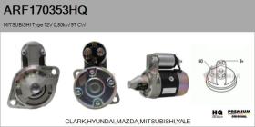 HQ ARF170353HQ - ARR NUEVO MITSUBISHI Type 12V 0,80kW 9T CW