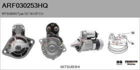 HQ ARF030253HQ - ARR NUEVO MITSUBISHI Type 12V 1,00kW 8T CW