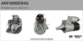 HQ ARF020253HQ - ARR NUEVO MITSUBISHI Type 12V 1,20kW 10T CW