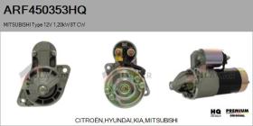 HQ ARF450353HQ - ARR NUEVO MITSUBISHI Type 12V 1,20kW 8T CW