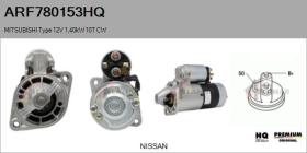 HQ ARF780153HQ - ARR NUEVO MITSUBISHI Type 12V 1,40kW 10T CW