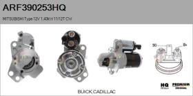 HQ ARF390253HQ - ARR NUEVO MITSUBISHI Type 12V 1,40kW 11/12T CW