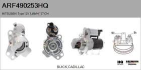 HQ ARF490253HQ - ARR NUEVO MITSUBISHI Type 12V 1,40kW 12T CW