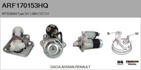  ARF170153HQ - ARR NUEVO MITSUBISHI Type 12V 1,40kW 12T CW