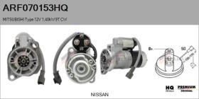 HQ ARF070153HQ - ARR NUEVO MITSUBISHI Type 12V 1,40kW 9T CW