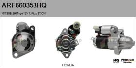 HQ ARF660353HQ - ARR NUEVO MITSUBISHI Type 12V 1,40kW 9T CW