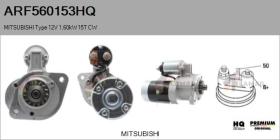 HQ ARF560153HQ - ARR NUEVO MITSUBISHI Type 12V 1,60kW 15T CW