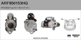 HQ ARF850153HQ - ARR NUEVO MITSUBISHI Type 12V 1,70kW 12T CCW