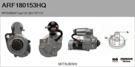 HQ ARF180153HQ - ARR NUEVO MITSUBISHI Type 12V 2,00kW 10T CW