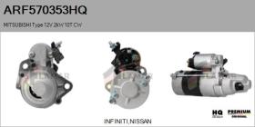 HQ ARF570353HQ - ARR NUEVO MITSUBISHI Type 12V 2,00kW 10T CW