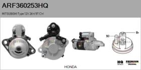 HQ ARF360253HQ - ARR NUEVO MITSUBISHI Type 12V 2,00kW 9T CW