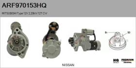  ARF970153HQ - ARR NUEVO MITSUBISHI Type 12V 2,20kW 12T CW