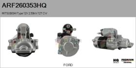 HQ ARF260353HQ - ARR NUEVO MITSUBISHI Type 12V 2,50kW 12T CW