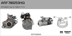 HQ ARF780253HQ - ARR NUEVO MITSUBISHI Type 12V 3,60kW 11T CW